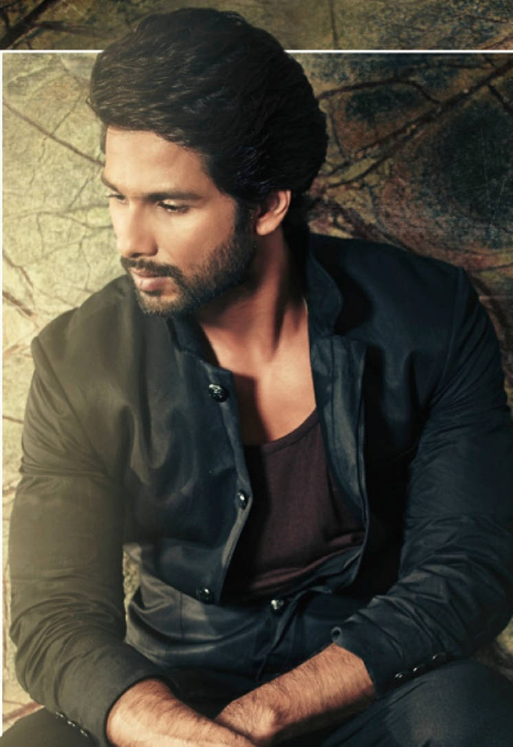 Shahid Kapoor, dark hair, beard, SD Phone Wallpaper