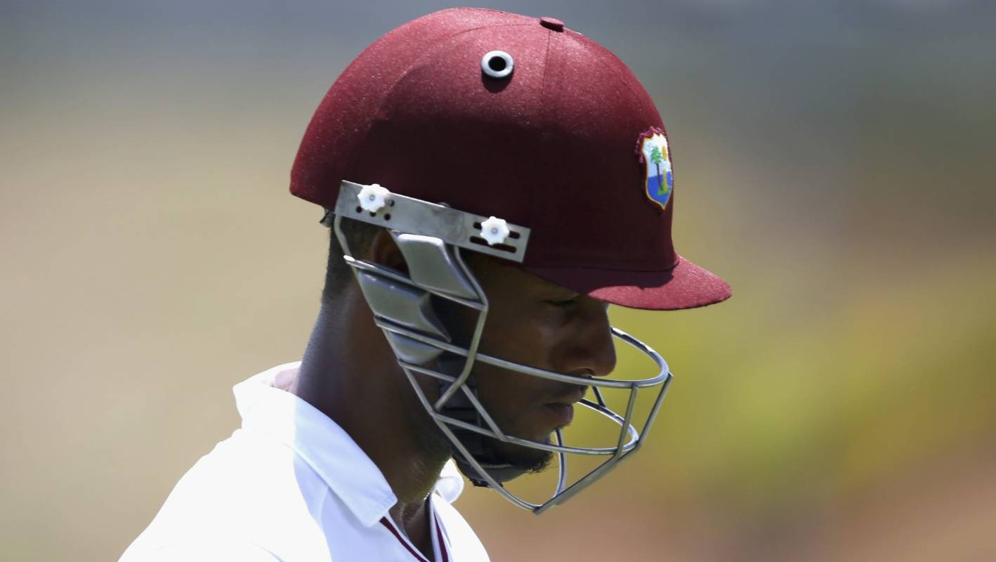 Shai Hope, maroon helmet, metal grille, HD Desktop Wallpaper