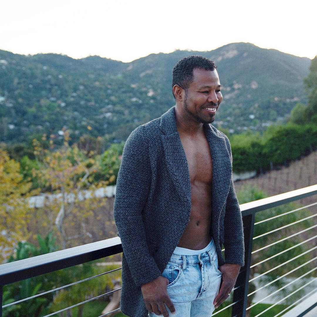 Shane Mosley, golden hour, modern balcony, SD Desktop Wallpaper