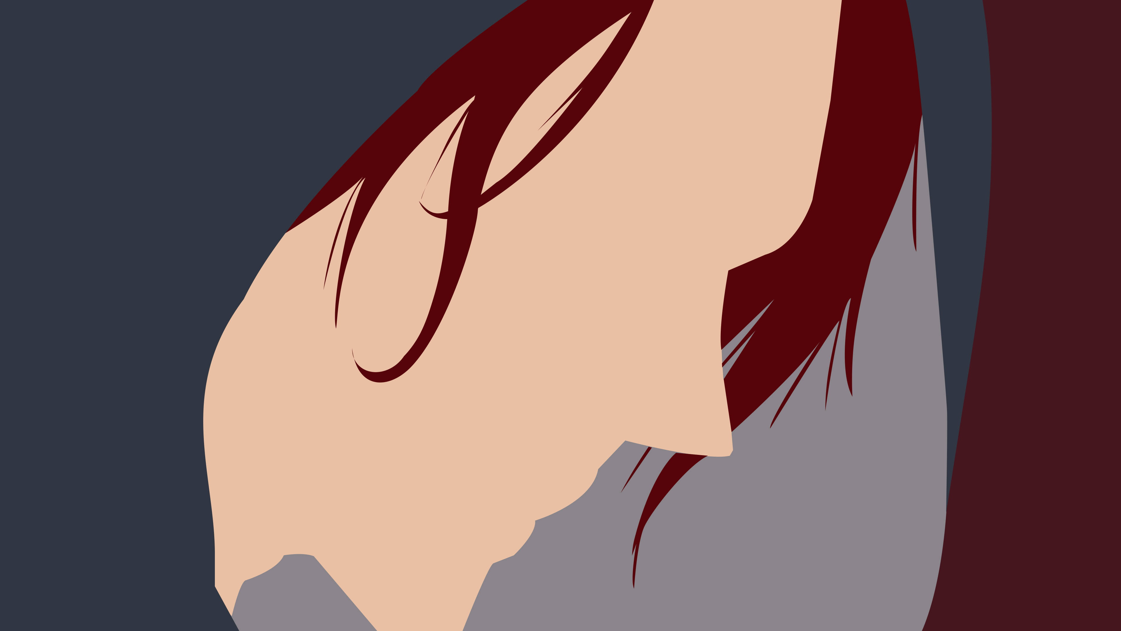 Red Hair Shanks, anime profile, red hair, 4K Desktop Wallpaper