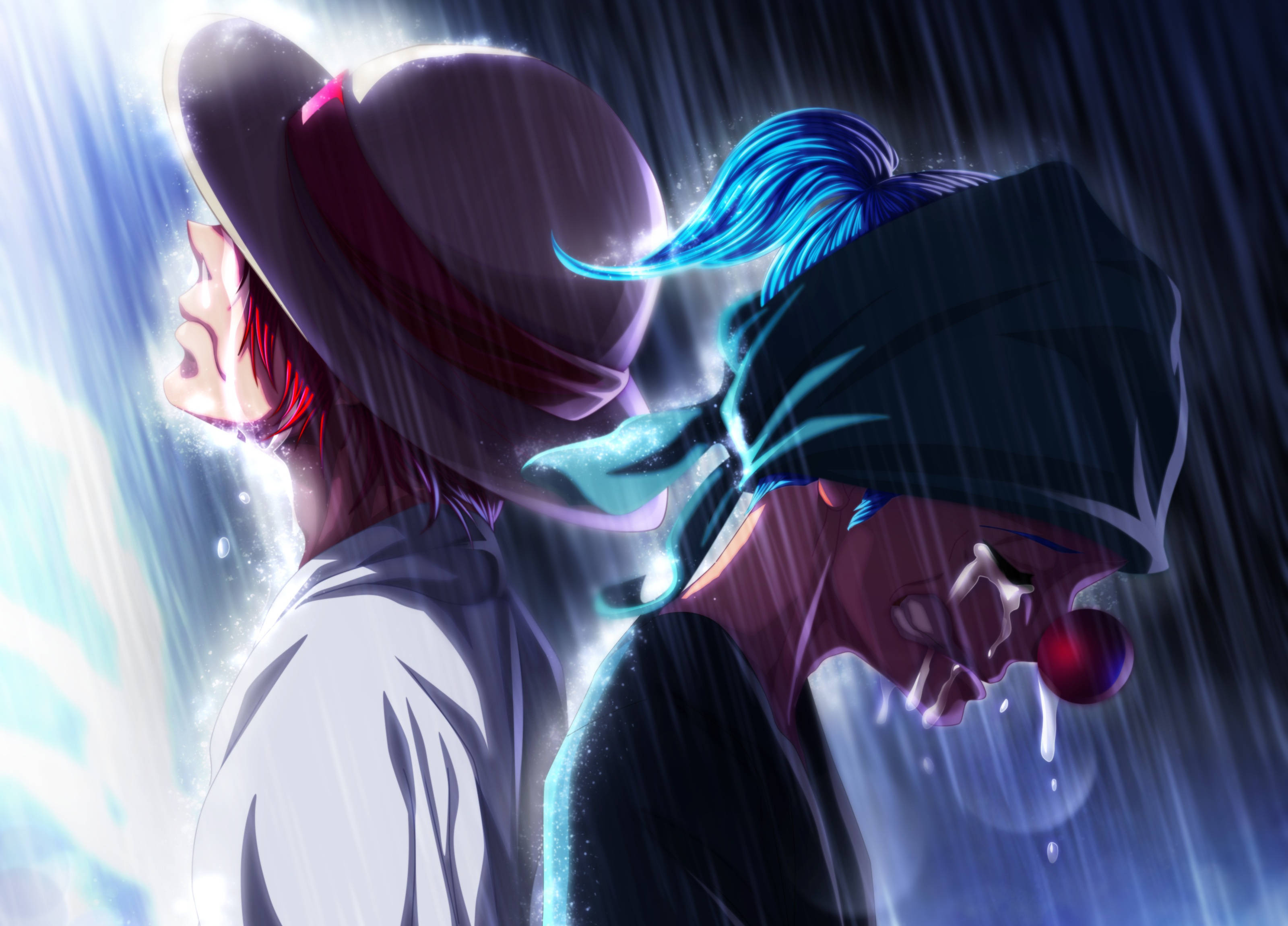 Shanks, red hair, hat, 2K Desktop Wallpaper