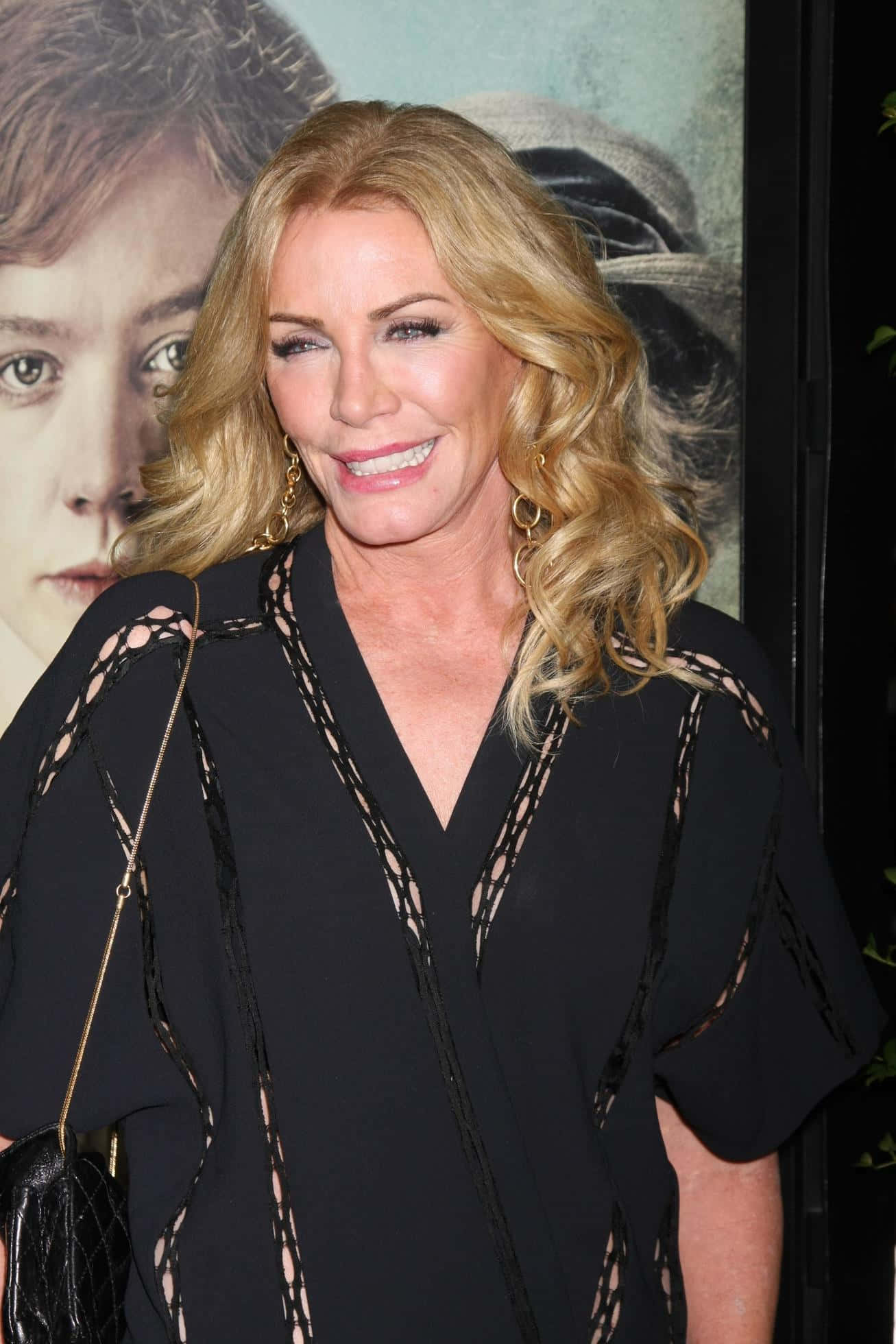 Shannon Tweed, black lace-trimmed top, movie poster, Full HD Phone Wallpaper