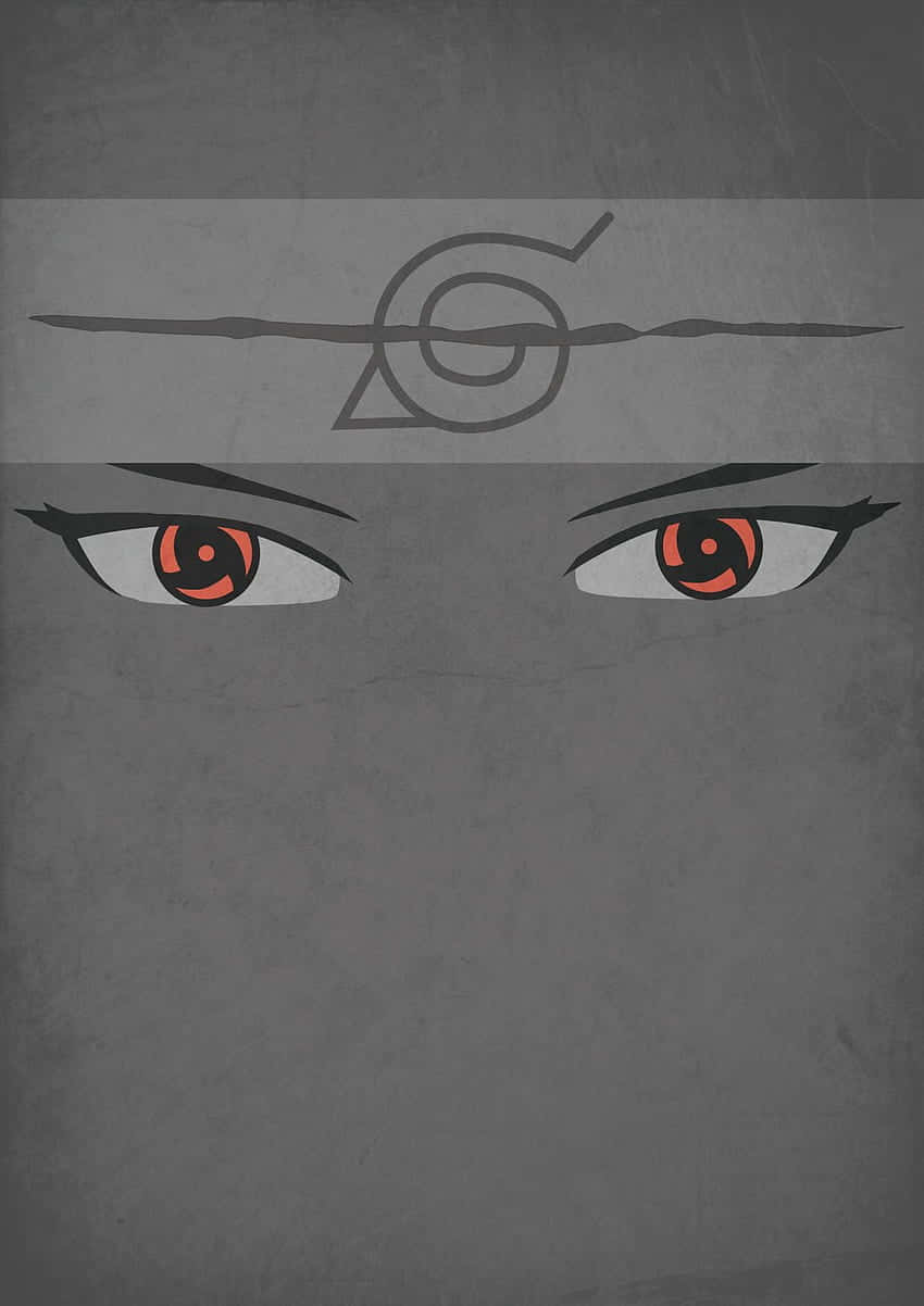 Sharingan Eyes, red eyes, black tomoe patterns, SD Phone Wallpaper