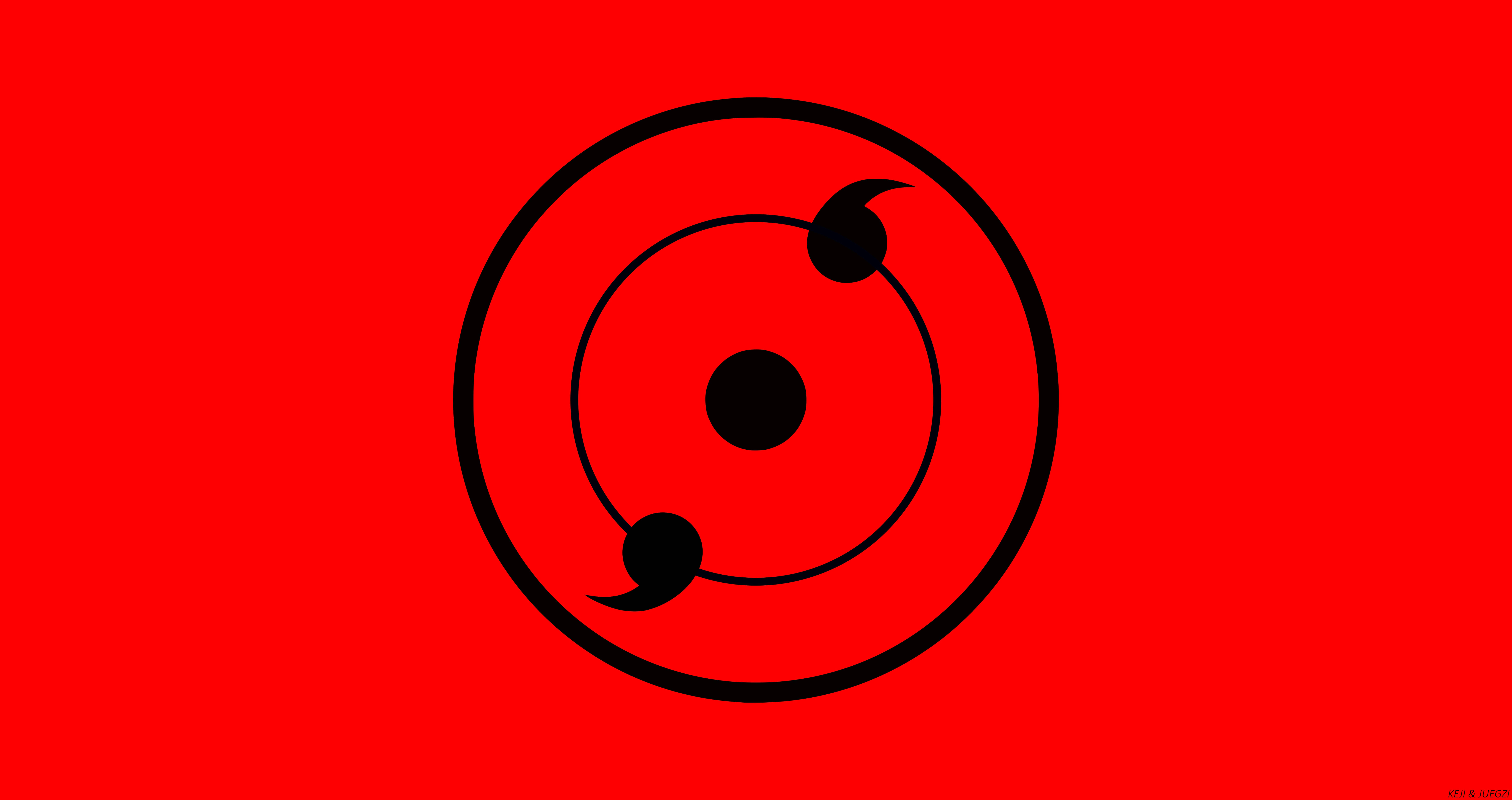 Sharingan Live, double tomoe, red aesthetic, 8K Desktop Wallpaper
