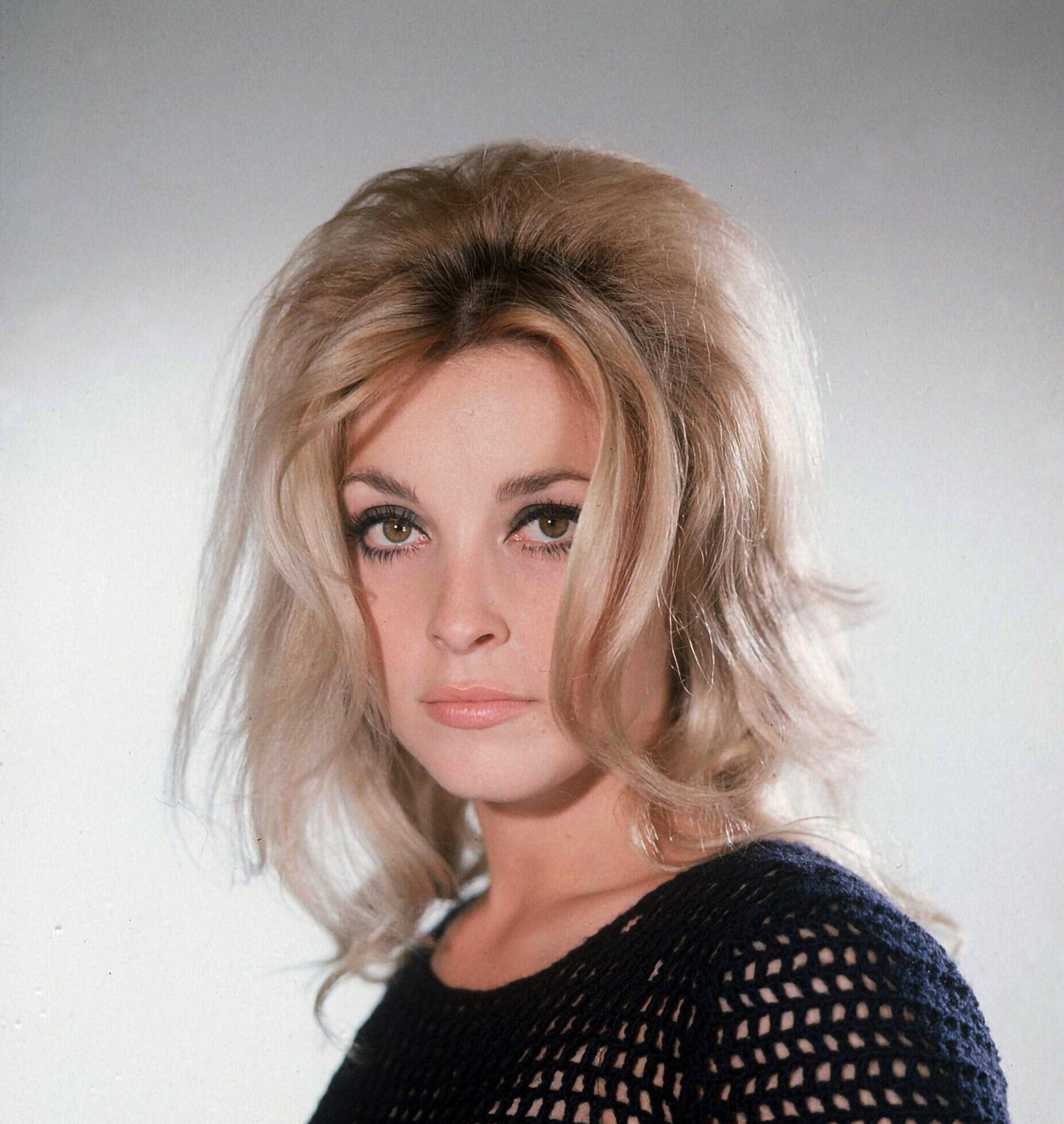 Sharon Tate, messy hairstyle, voluminous blonde hair, Full HD Phone Wallpaper