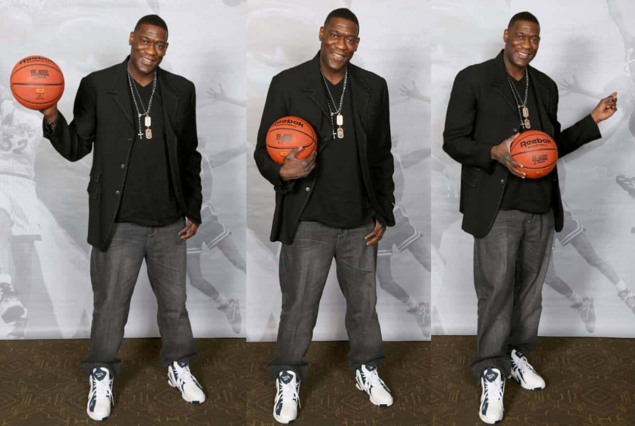 Shawn Kemp, basketball legend, three panels, HD Desktop Wallpaper