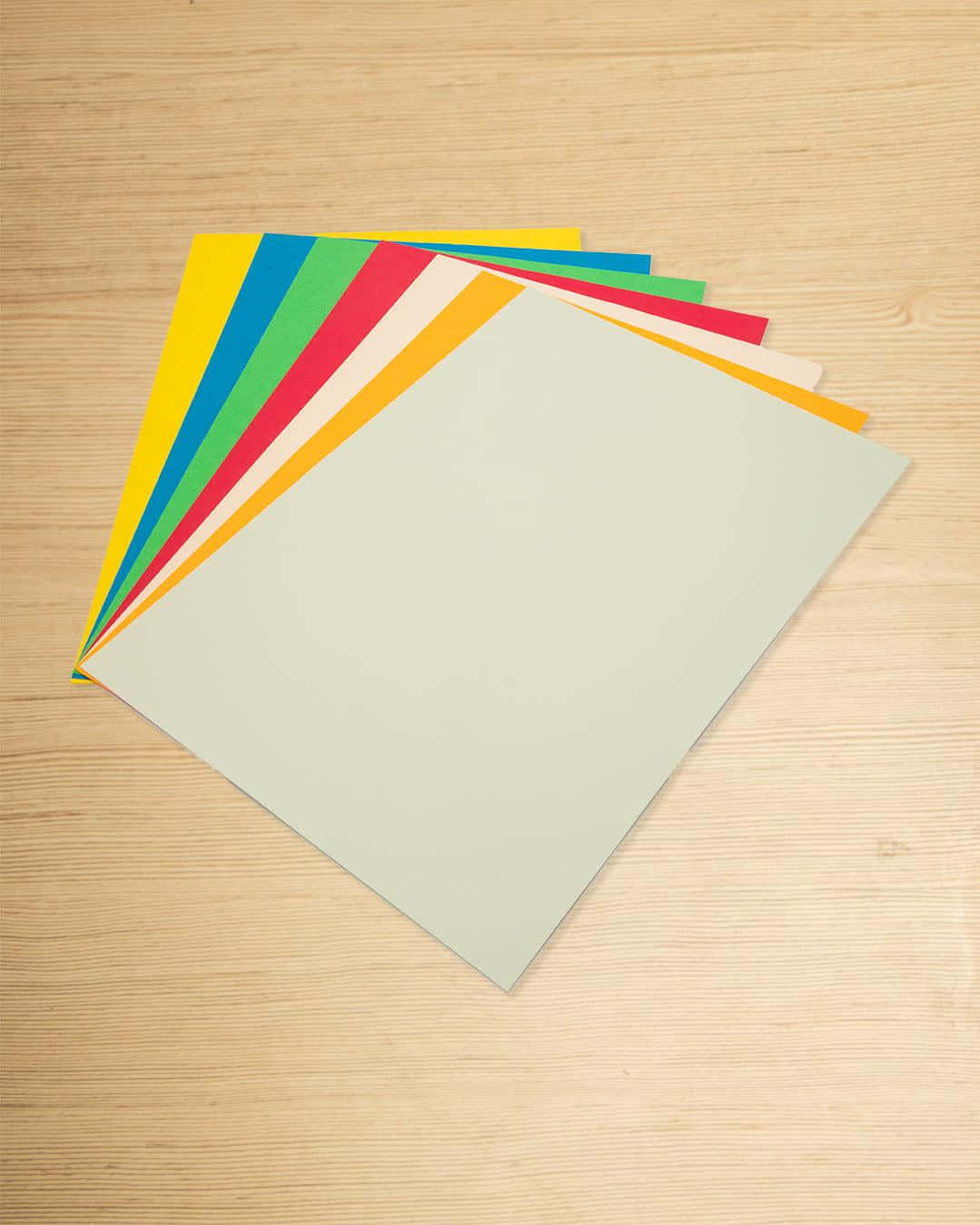 Balance Sheet, vibrant colored paper sheets, light wood surface, HD Phone Wallpaper
