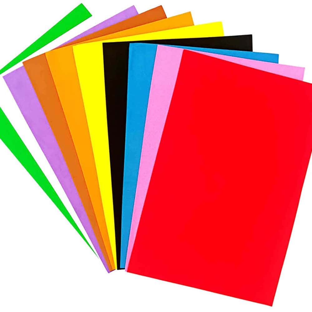 Sheet, rainbow array, colored paper, SD Desktop Wallpaper