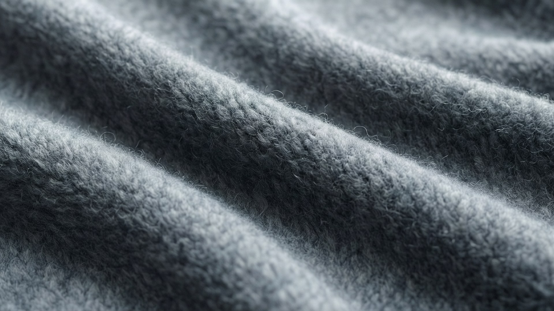 cozy flannel gray, soft gray wool fabric, textured folds, Full HD Desktop Wallpaper