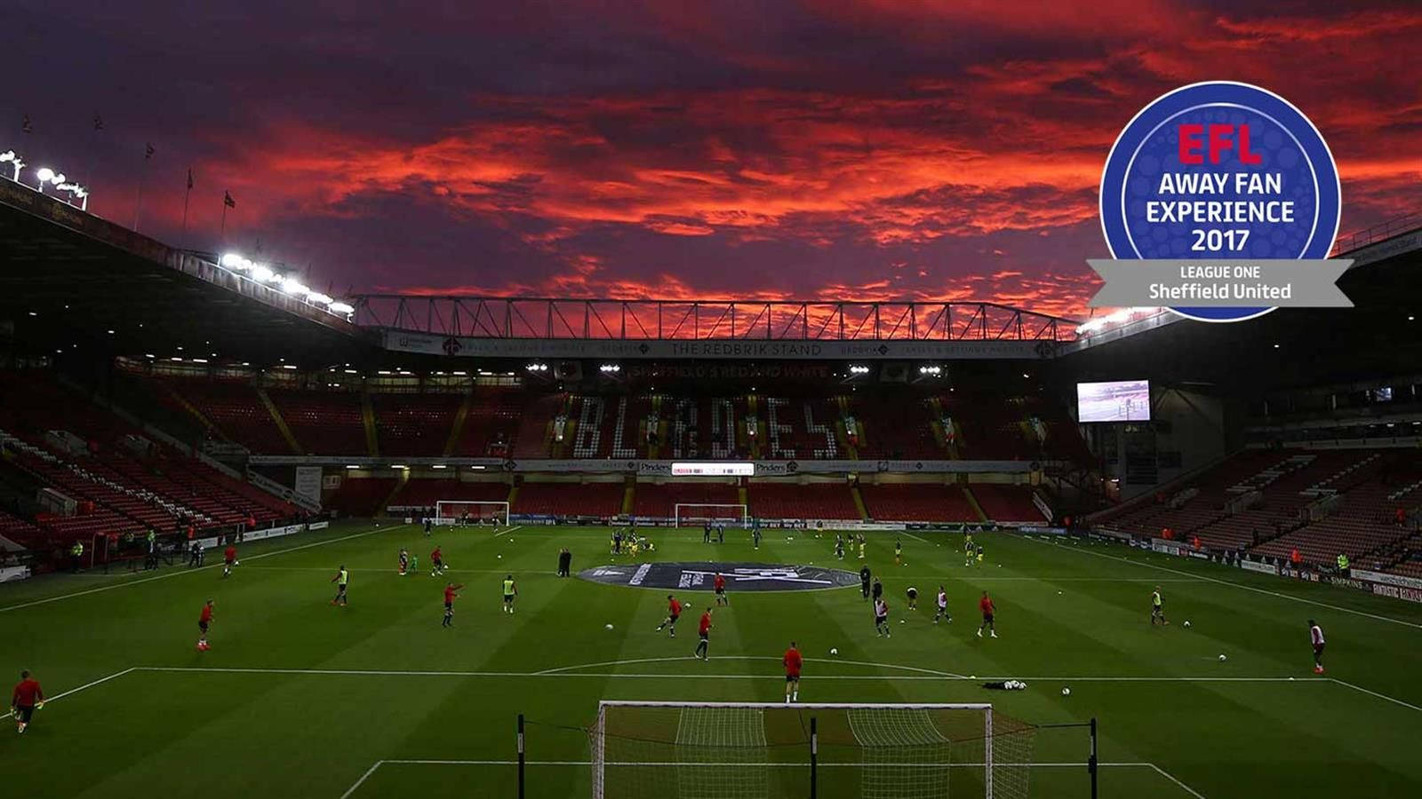 Sheffield United, Night Playoffs, dusk, HD Desktop Wallpaper
