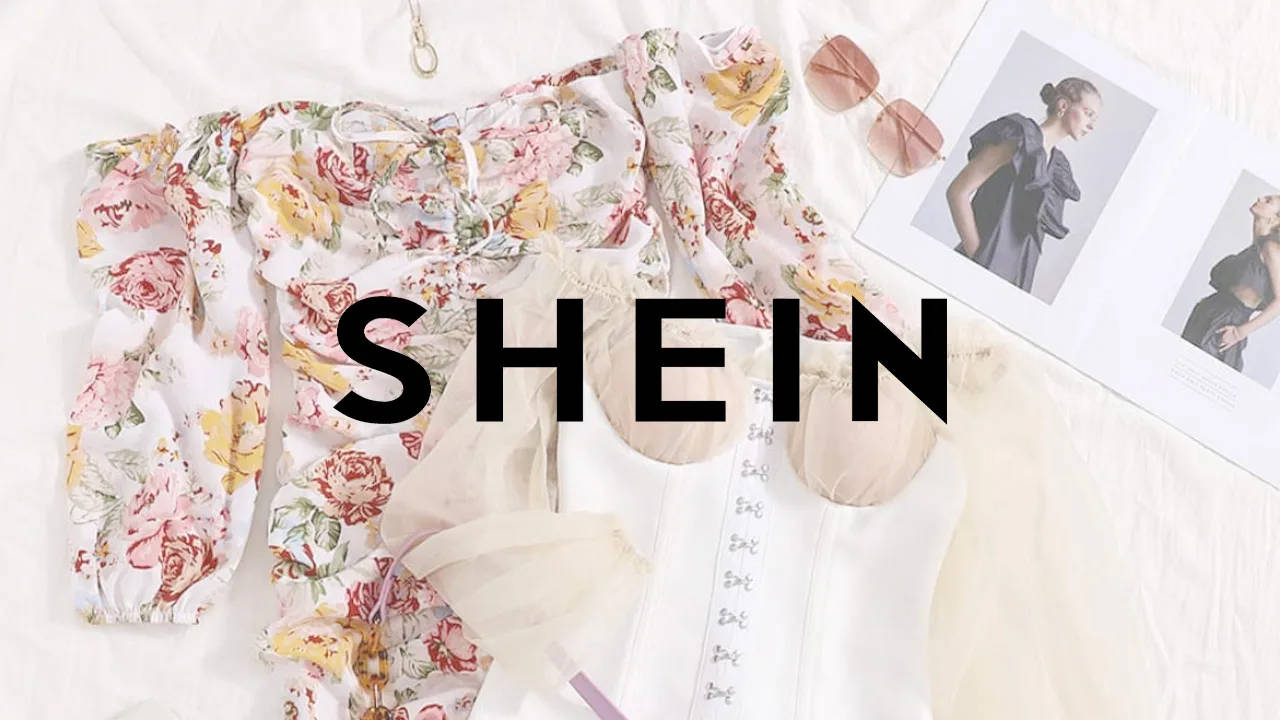 Shein, floral blouse, sheer white garments, HD Desktop Wallpaper