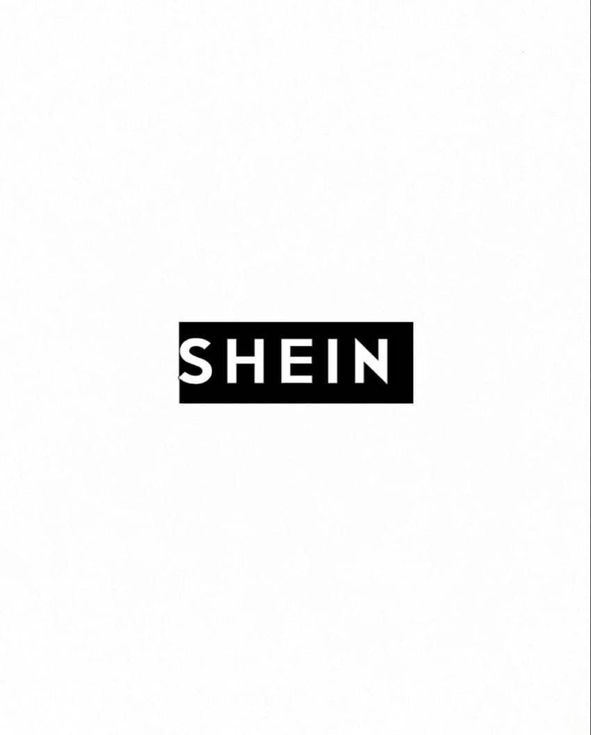 Shein, black rectangle, white SHEIN text, SD Phone Wallpaper