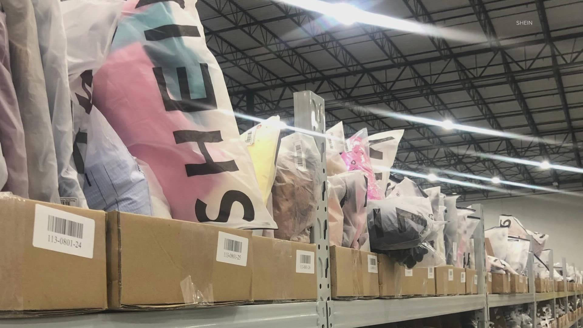 Shein, warehouse, cardboard boxes, Full HD Desktop Wallpaper