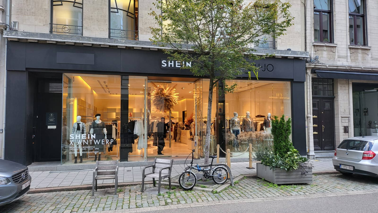 Shein, glass windows, mannequins, HD Desktop Wallpaper
