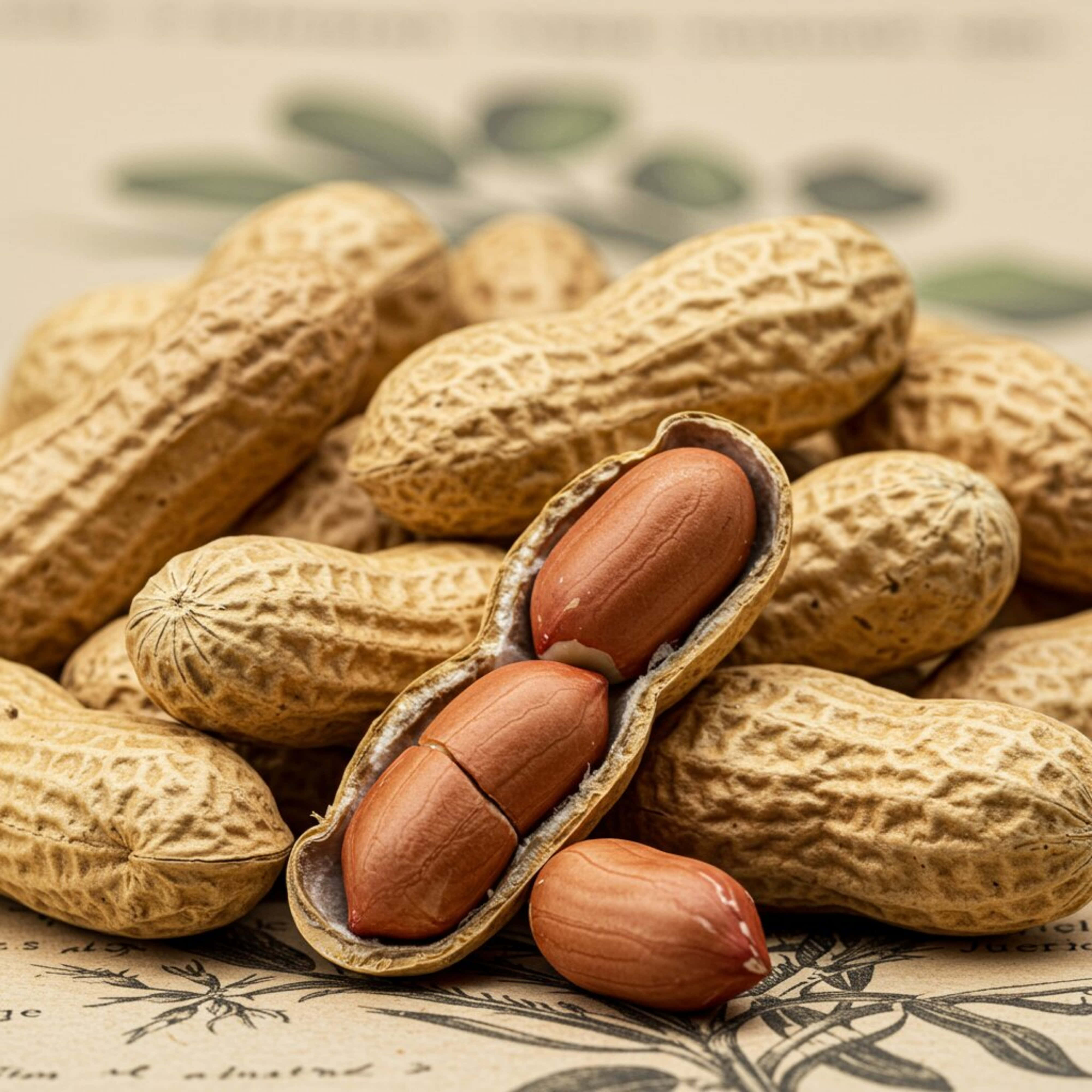 peanuts, shells, cracked open, 4K Desktop Wallpaper