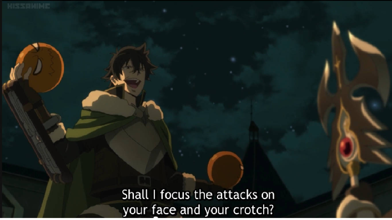 Shield Hero, green cloak, starry night sky, HD Desktop Wallpaper