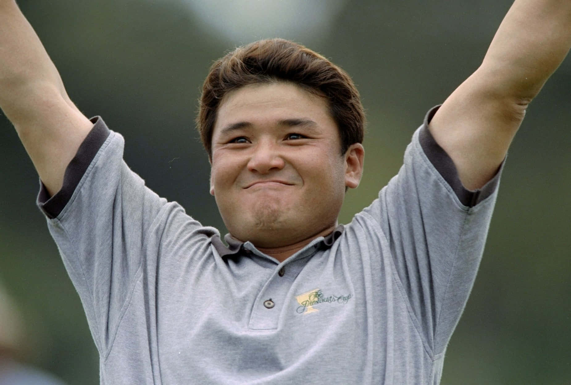 Shigeki Maruyama, elated expression, golfer, HD Desktop Wallpaper