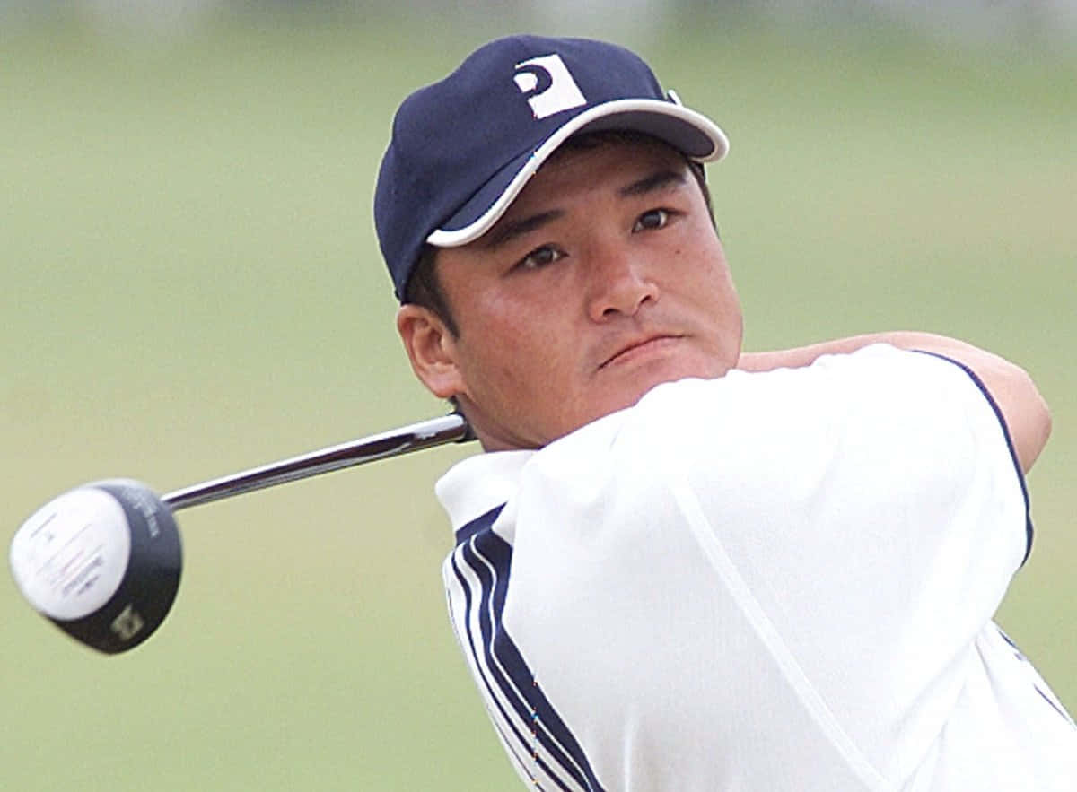 Shigeki Maruyama, gentle frown, golfer, SD Desktop Wallpaper