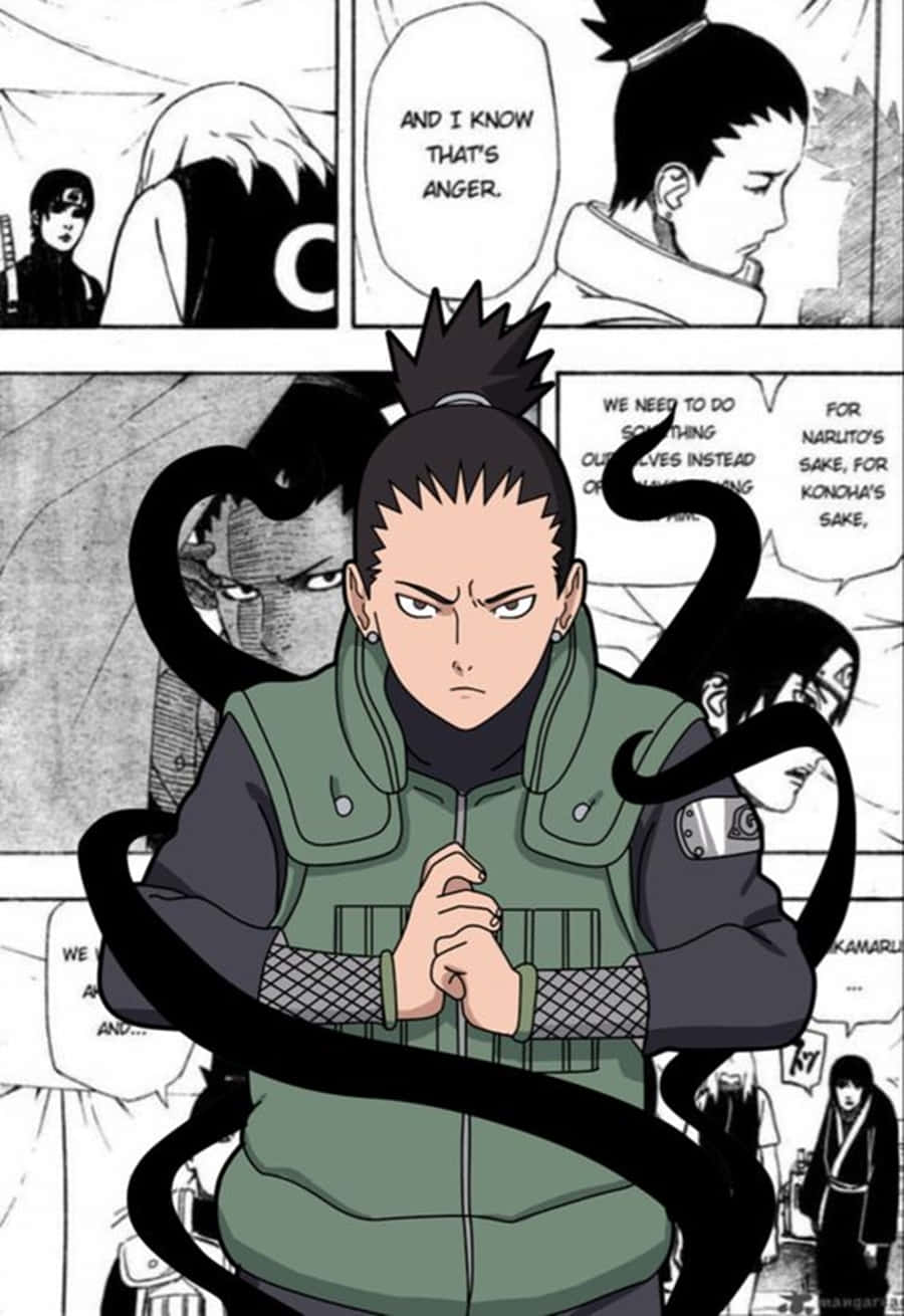 Shikamaru, spiky hair, green vest, HD Phone Wallpaper