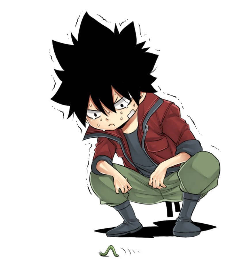 Shiki Granbell, anime boy, red jacket, SD Phone Wallpaper
