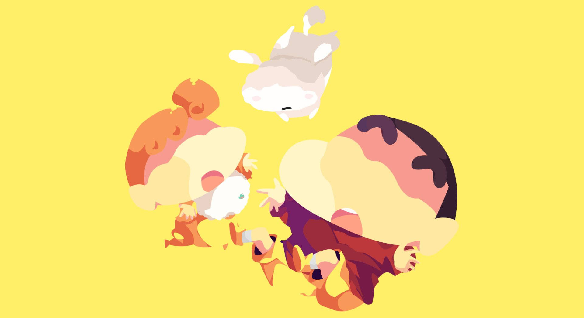 Shin Chan, digital art, cartoon characters, Full HD Desktop Wallpaper