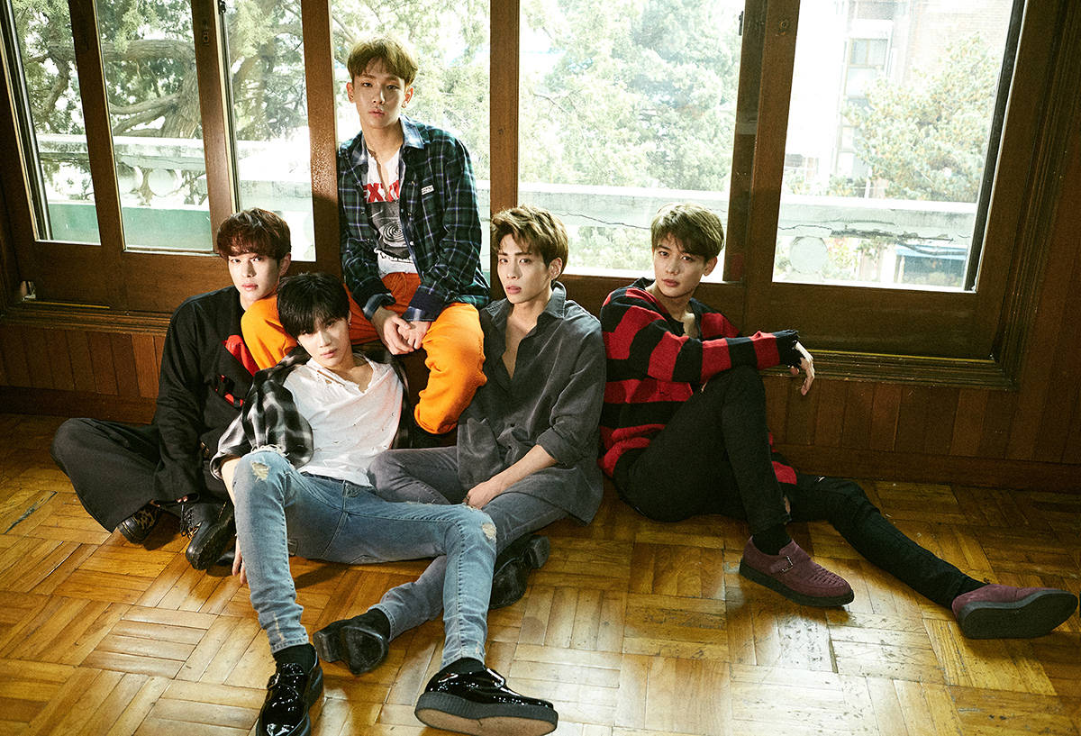 Shinee, wooden floor, large windows, SD Desktop Wallpaper