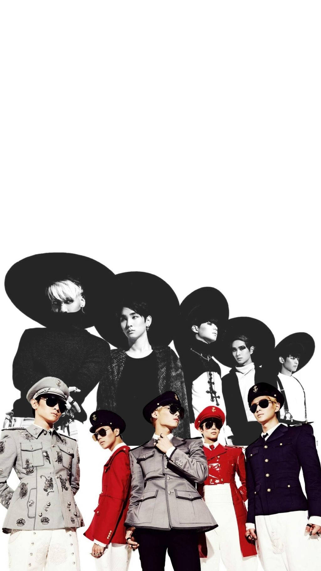 Shinee, military-inspired outfits, sunglasses, HD Phone Wallpaper