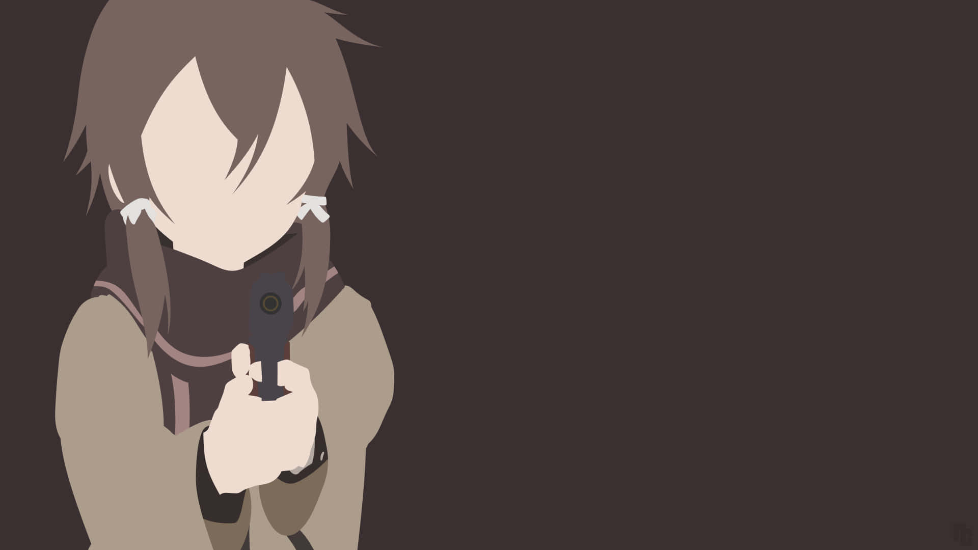 Shino Asada, iconic outfit, brown hair, Full HD Desktop Wallpaper