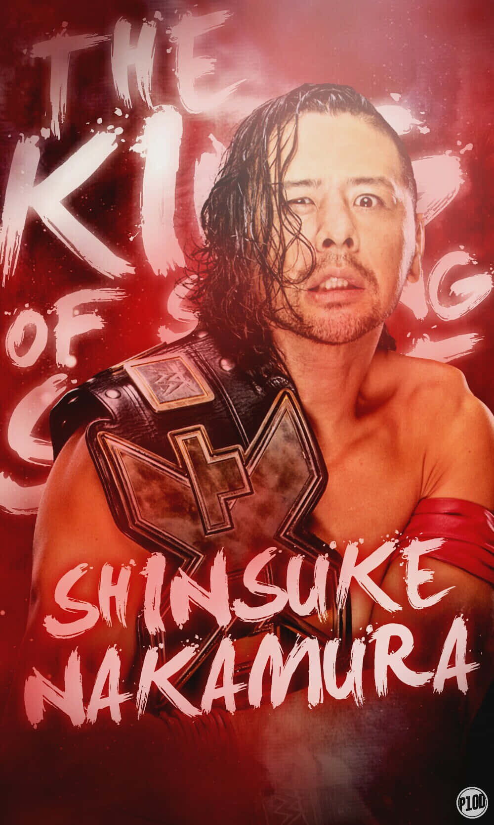 Shinsuke Nakamura, 2018 WWE, championship belt, HD Phone Wallpaper