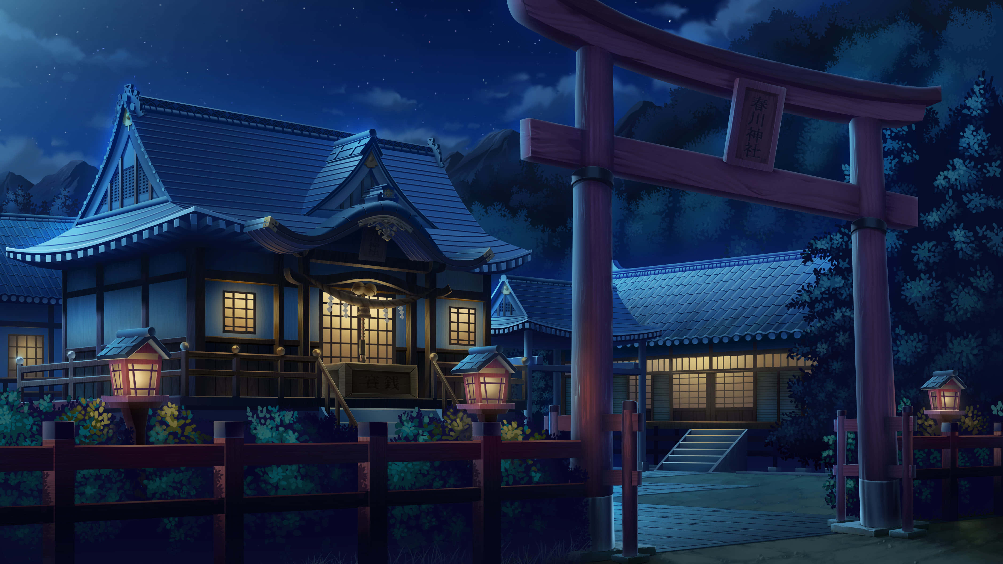 Shinto, shrine, torii gate, 4K Desktop Wallpaper