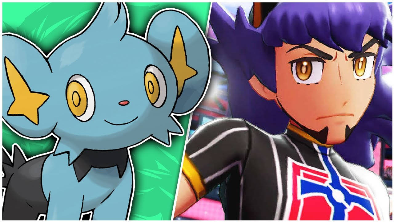 Shinx, blue star-eared, anime-style, HD Desktop Wallpaper