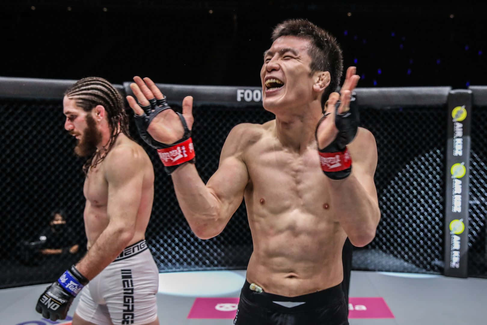 Shinya Aoki, MMA fighter, octagon, HD Desktop Wallpaper