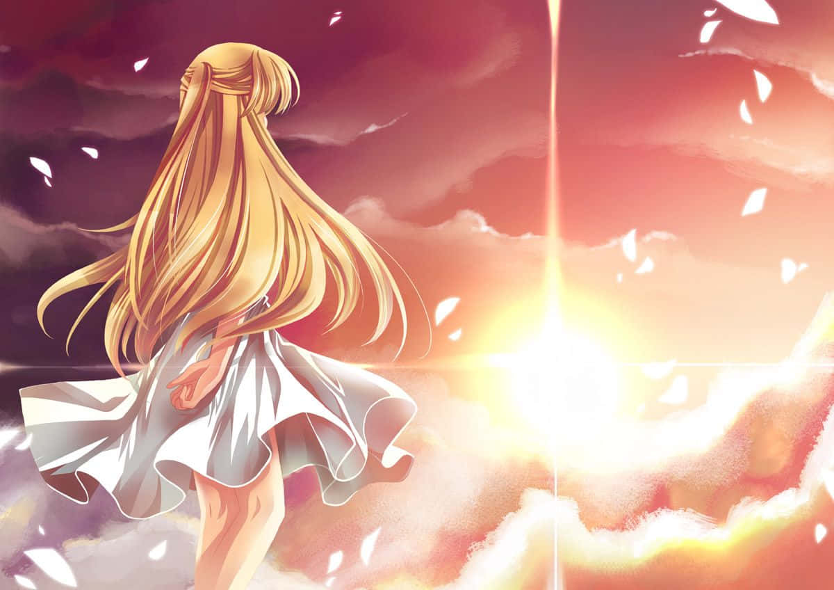 Shirley Fenette, school uniform, white dress, SD Desktop Wallpaper