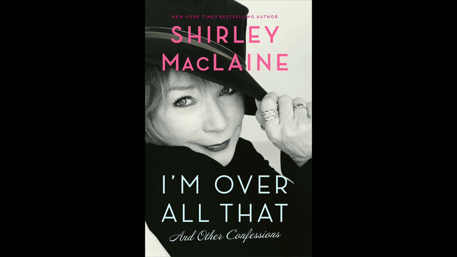 Shirley MacLaine, I'm Over All That, black and white portrait, HD Desktop Wallpaper