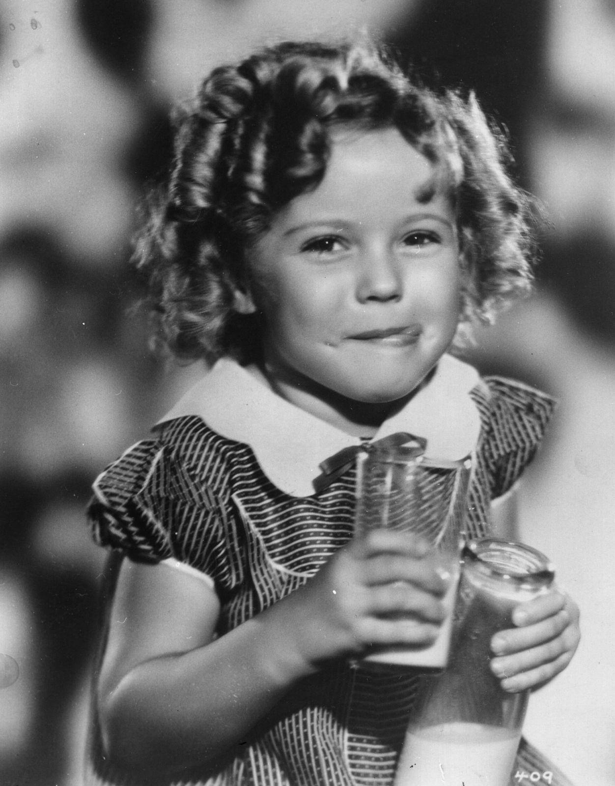 Shirley Temple, curly hair, smiling young girl, HD Phone Wallpaper
