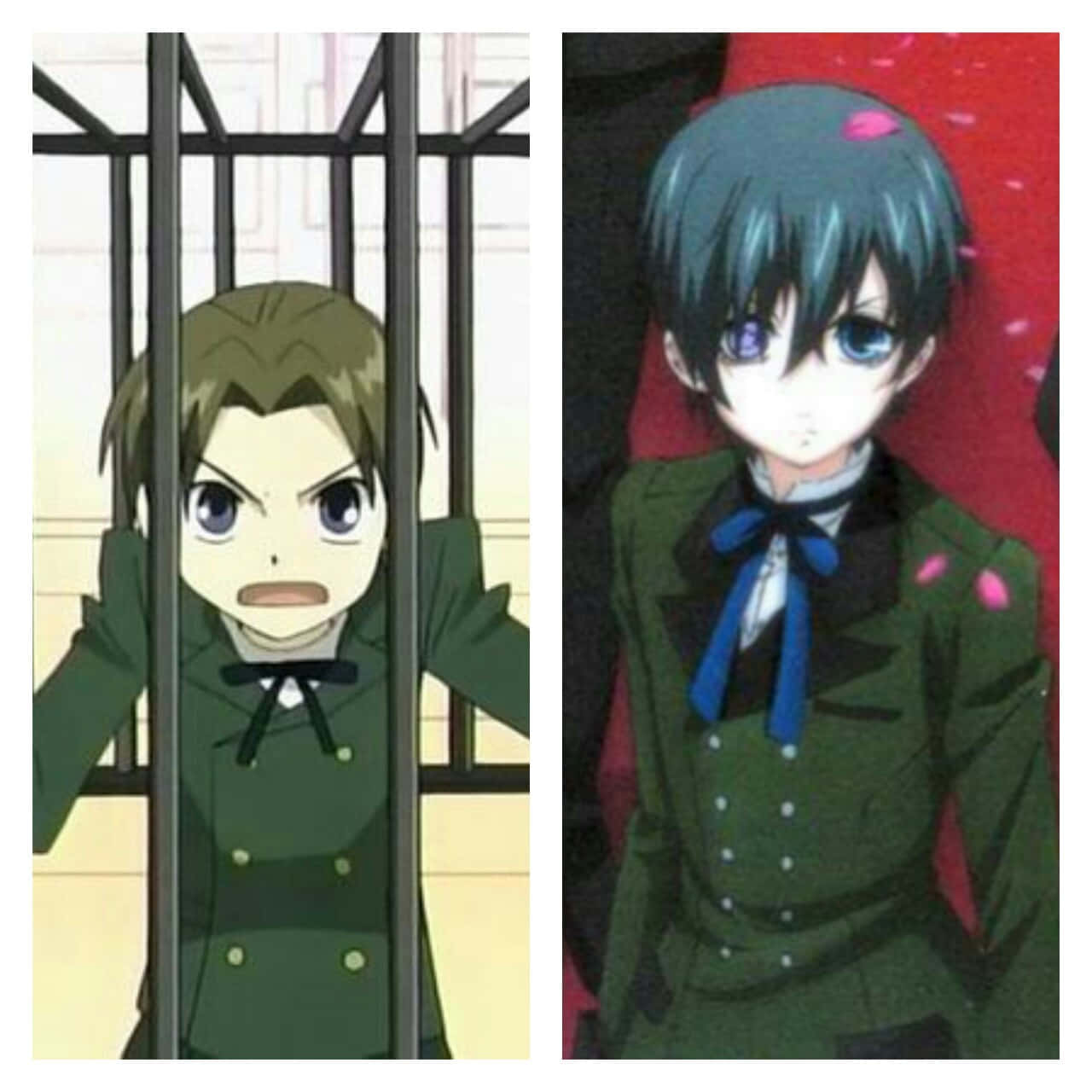 Shiro Takaoji, anime boys, green uniforms, HD Desktop Wallpaper