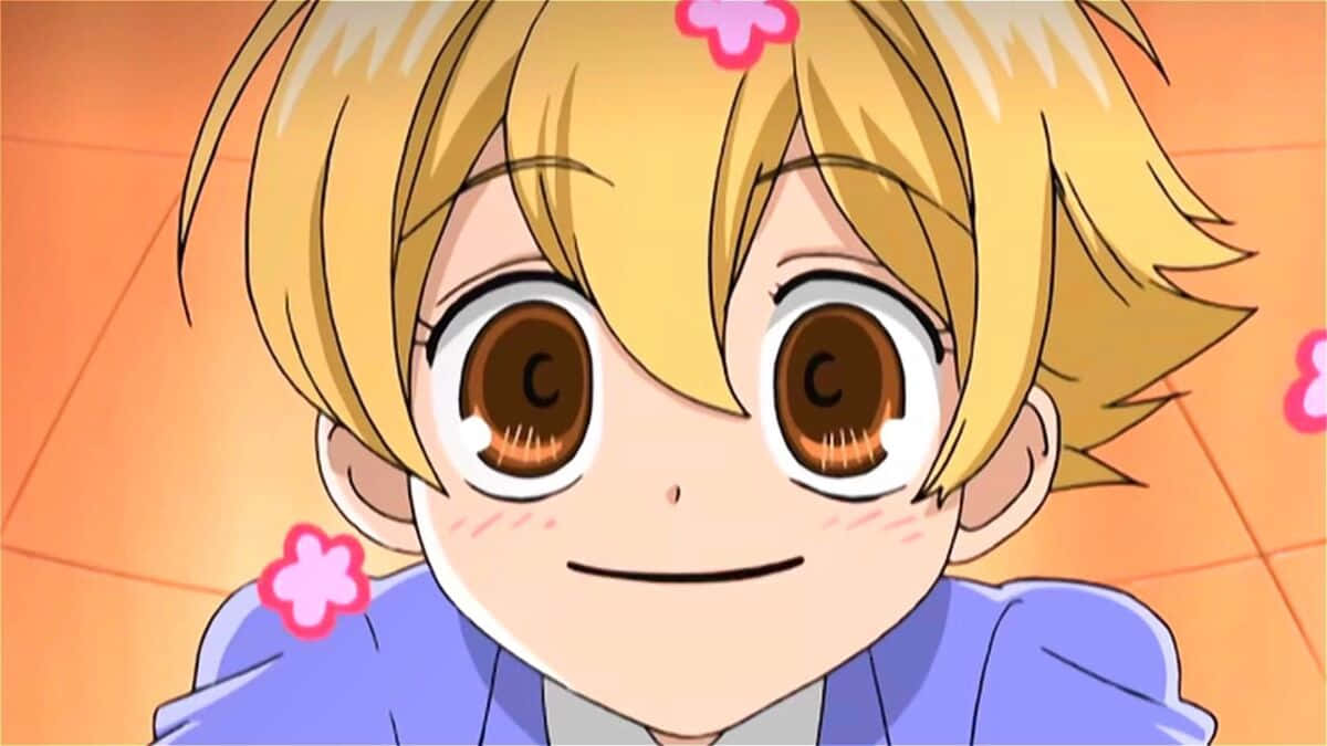 Shiro Takaoji, anime boy, blonde hair, SD Desktop Wallpaper
