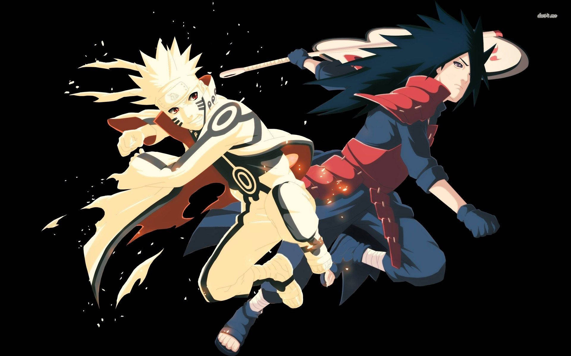 Shisui Uchiha, anime warriors, black background, Full HD Desktop Wallpaper