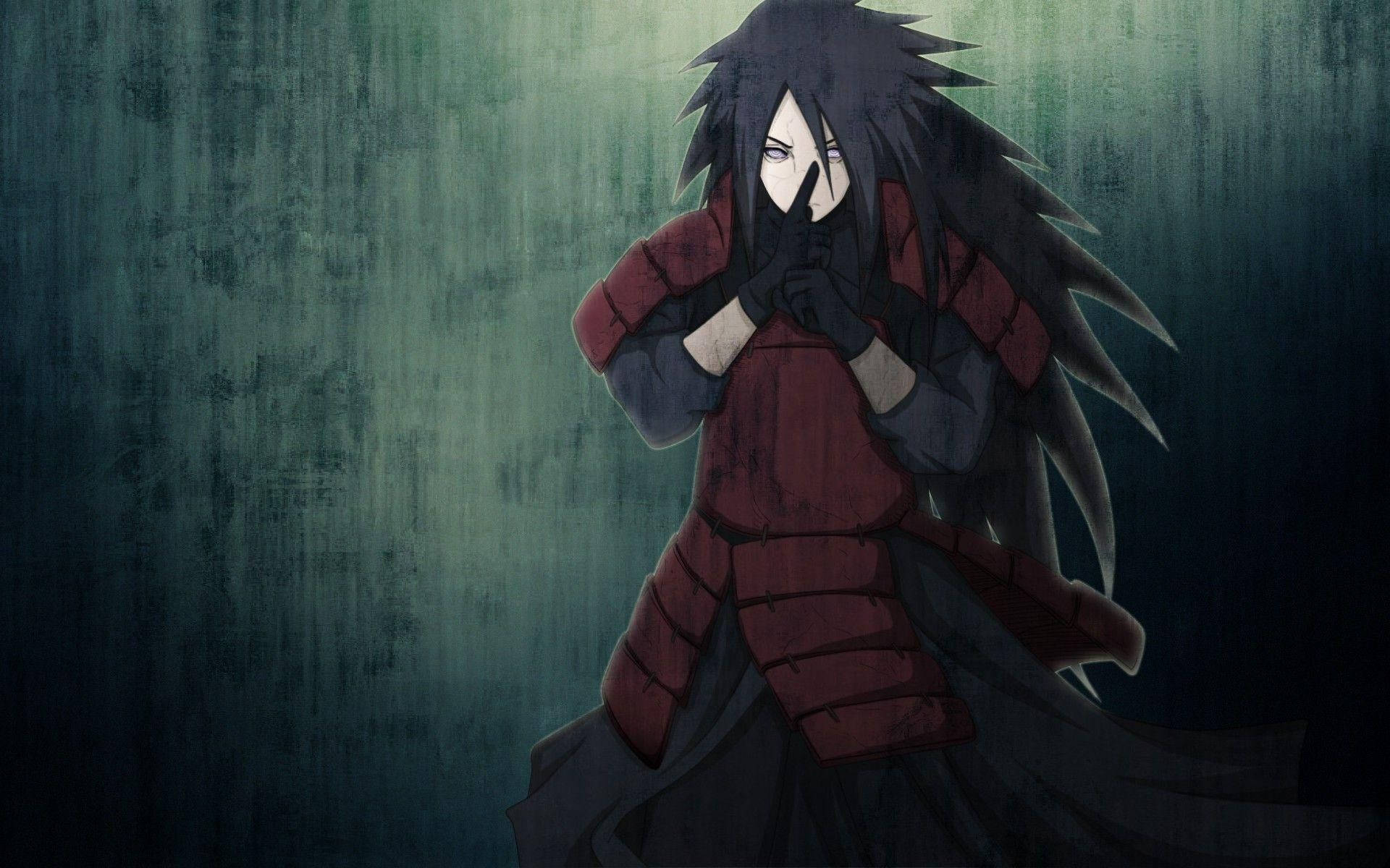 Shisui Uchiha, red armor, dark-haired anime warrior, Full HD Desktop Wallpaper