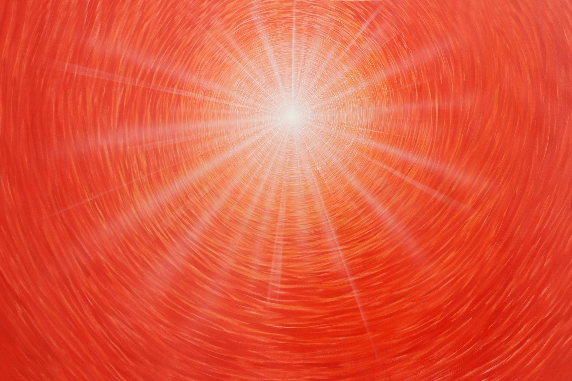 Shiv Baba, vibrant red, bright white center, Full HD Desktop Wallpaper