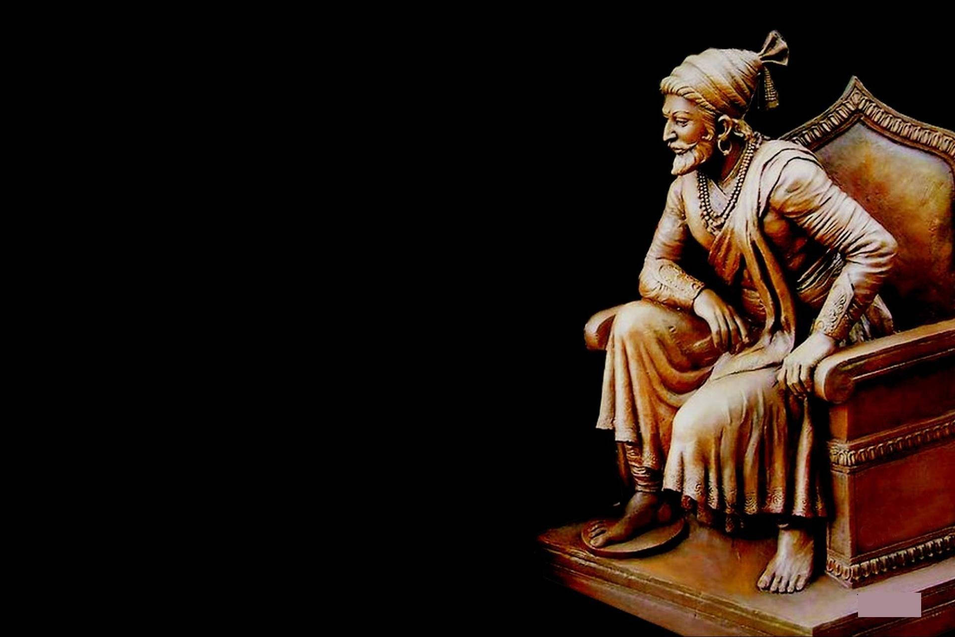Shivaji Maharaj, bearded man, turban, Full HD Desktop Wallpaper