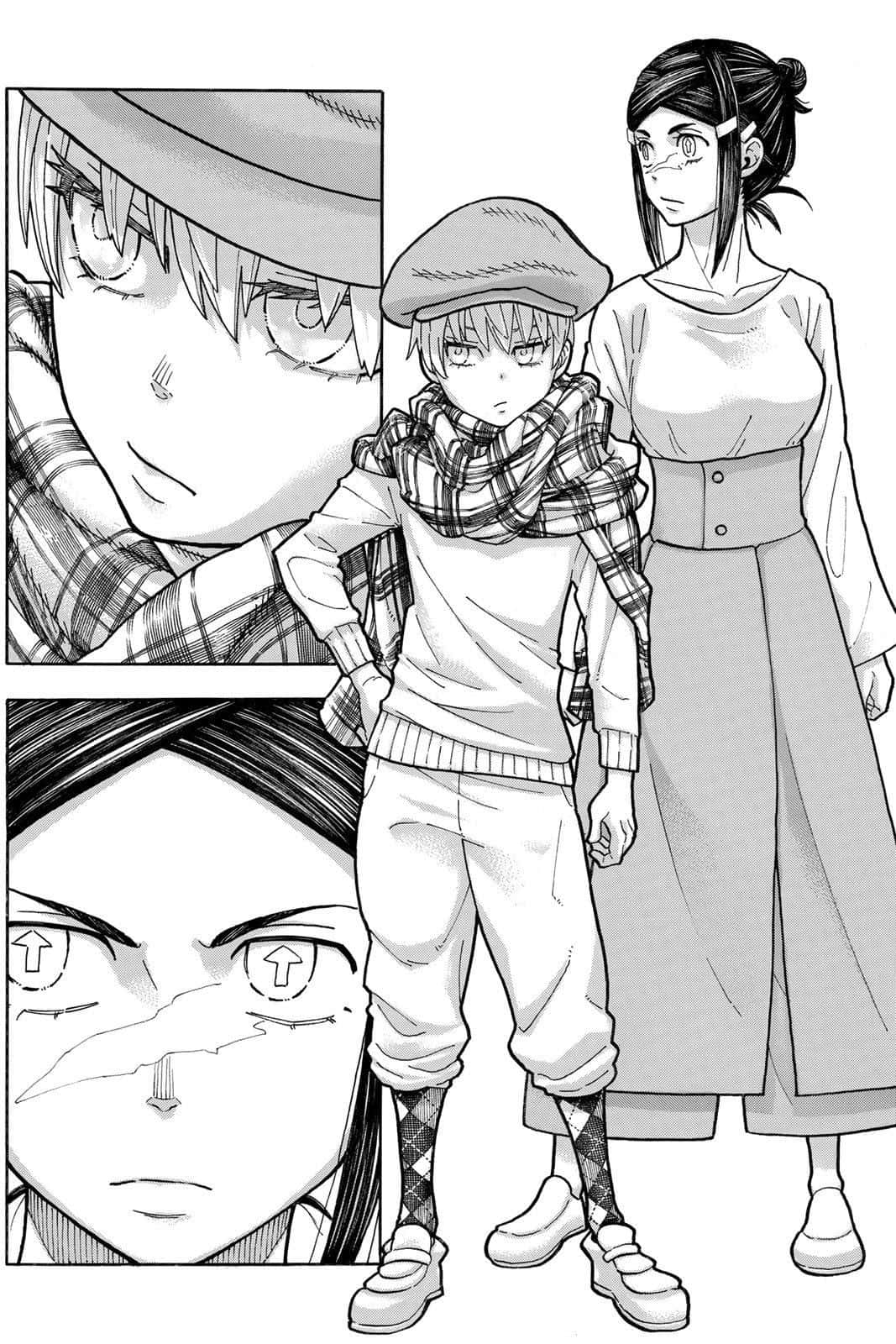 Sho Kusakabe, manga panel, beret, HD Phone Wallpaper