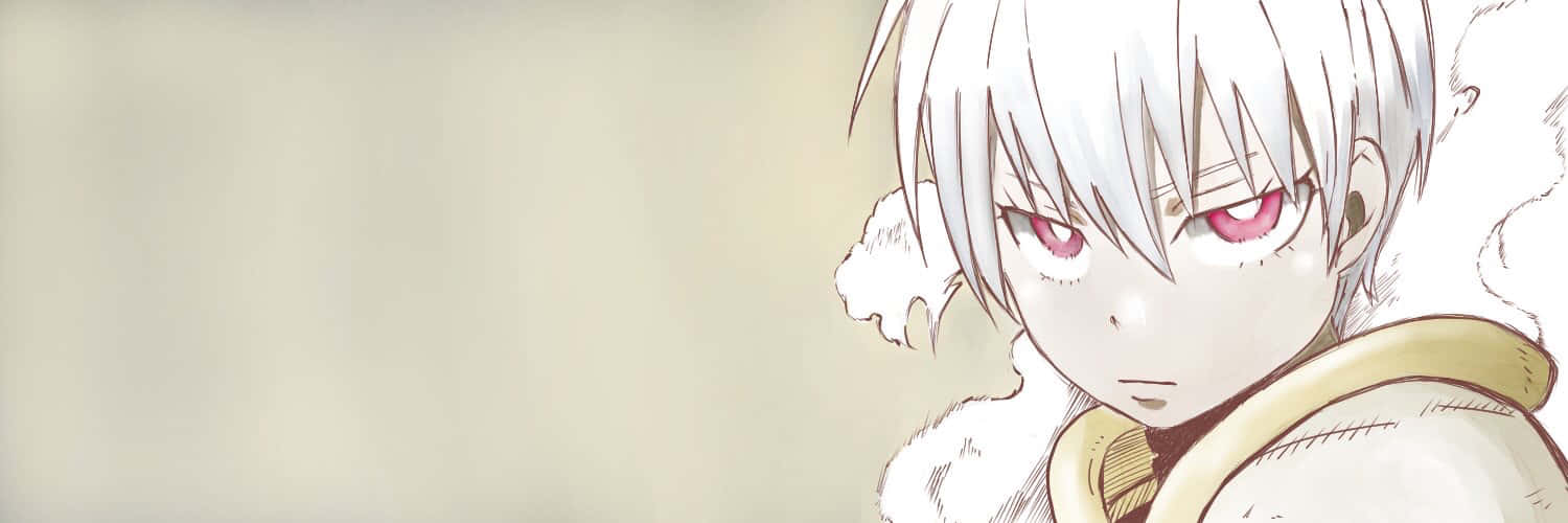 Sho Kusakabe, white hair, red eyes, HD Desktop Wallpaper