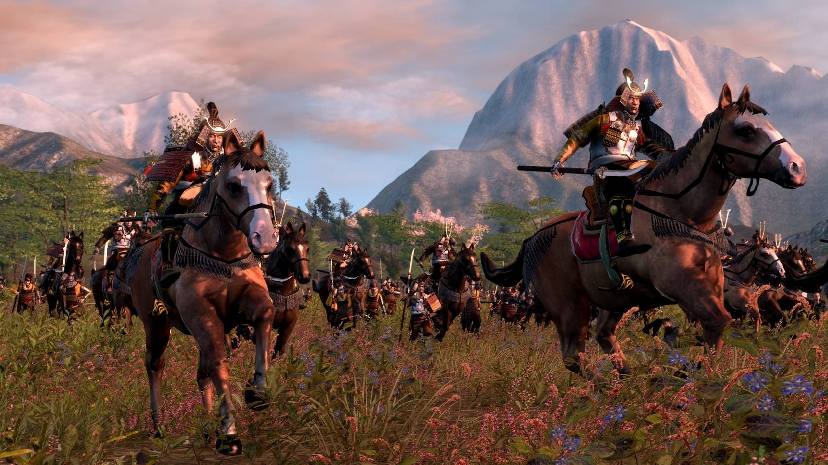 Shogun 2 Total War, horses, samurai warriors, HD Desktop Wallpaper