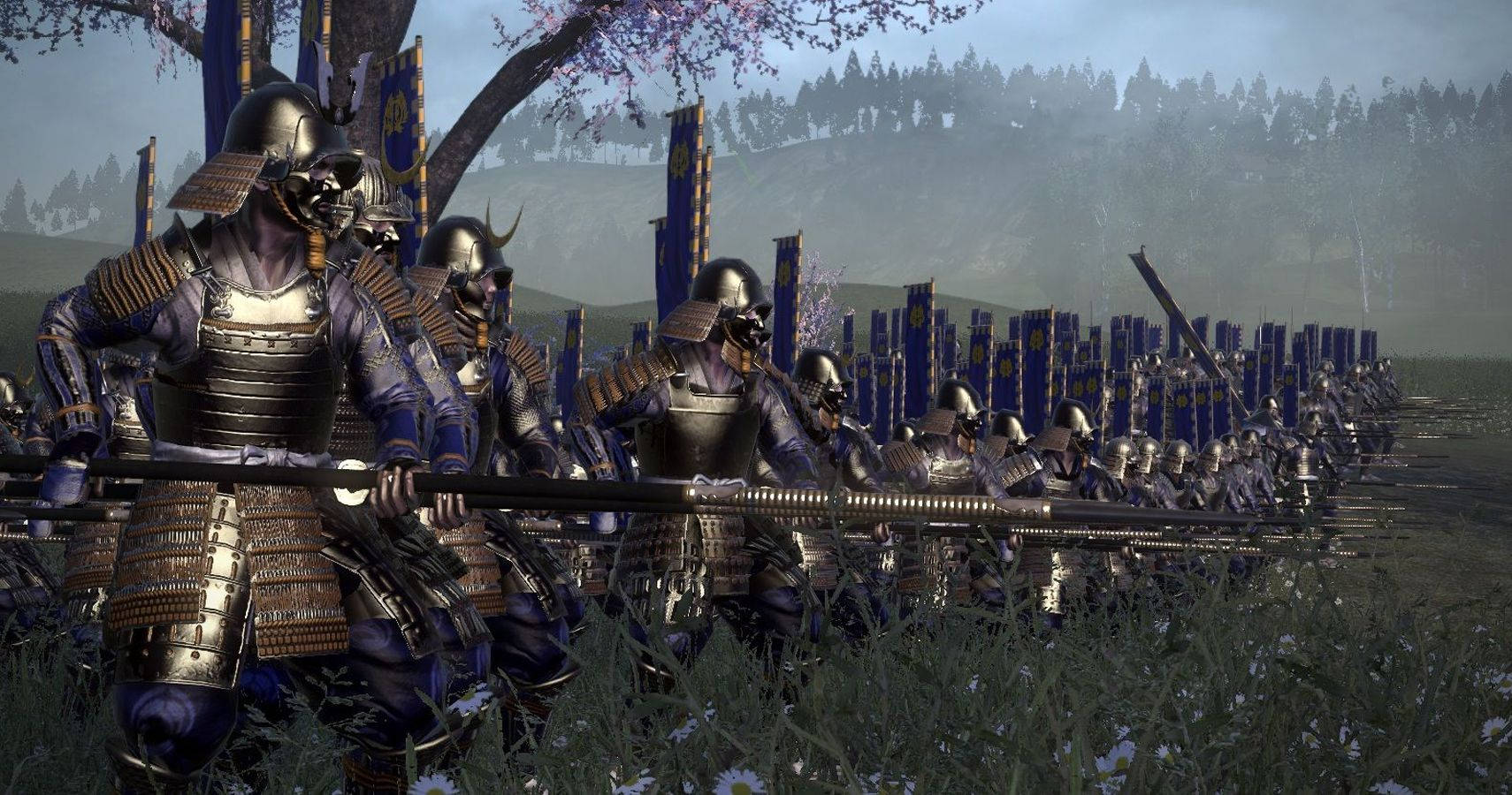 Shogun 2 Total War, samurai warriors, detailed armor, HD Desktop Wallpaper
