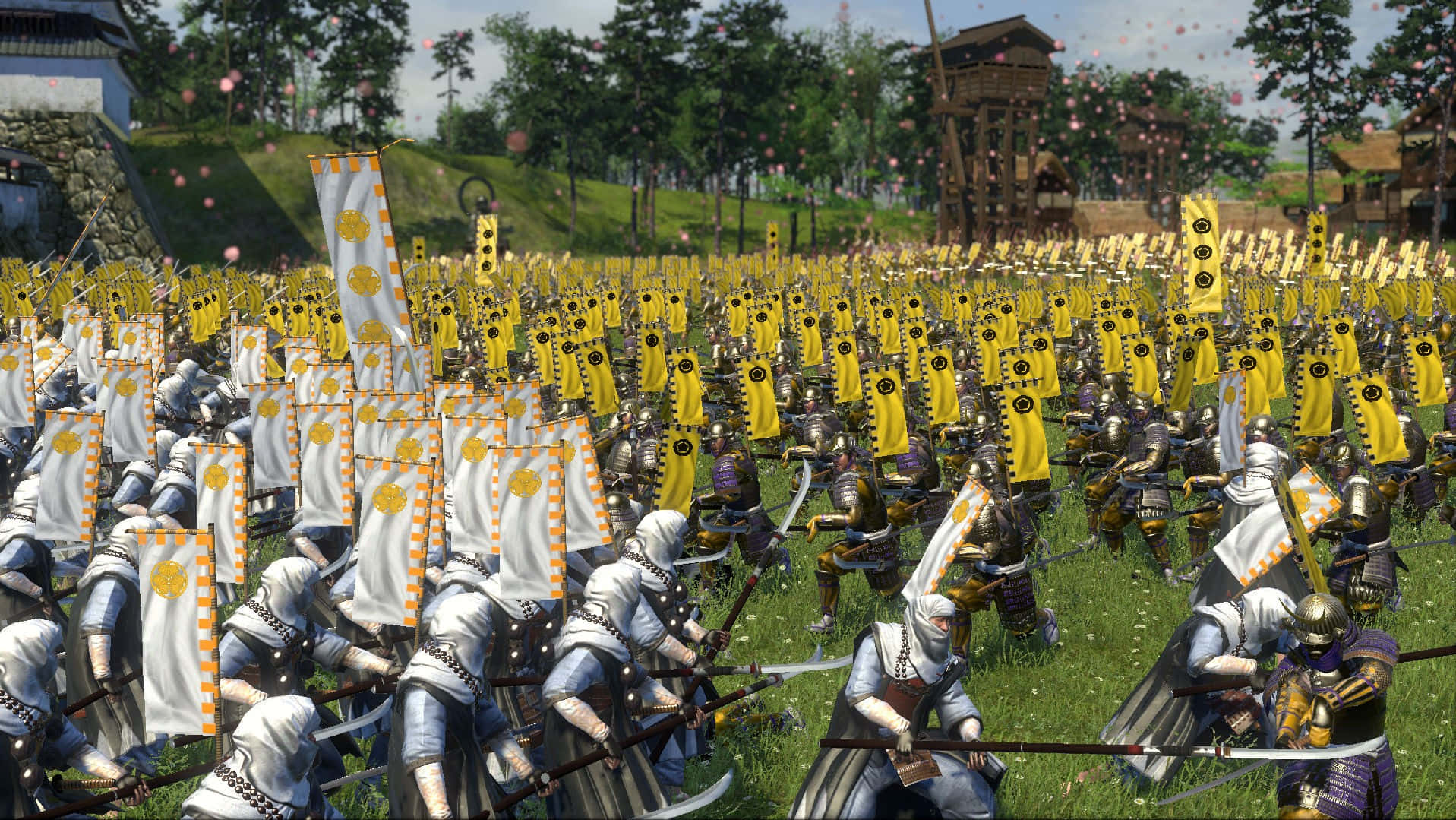 Shogun Total War, samurai warriors, detailed armor, HD Desktop Wallpaper