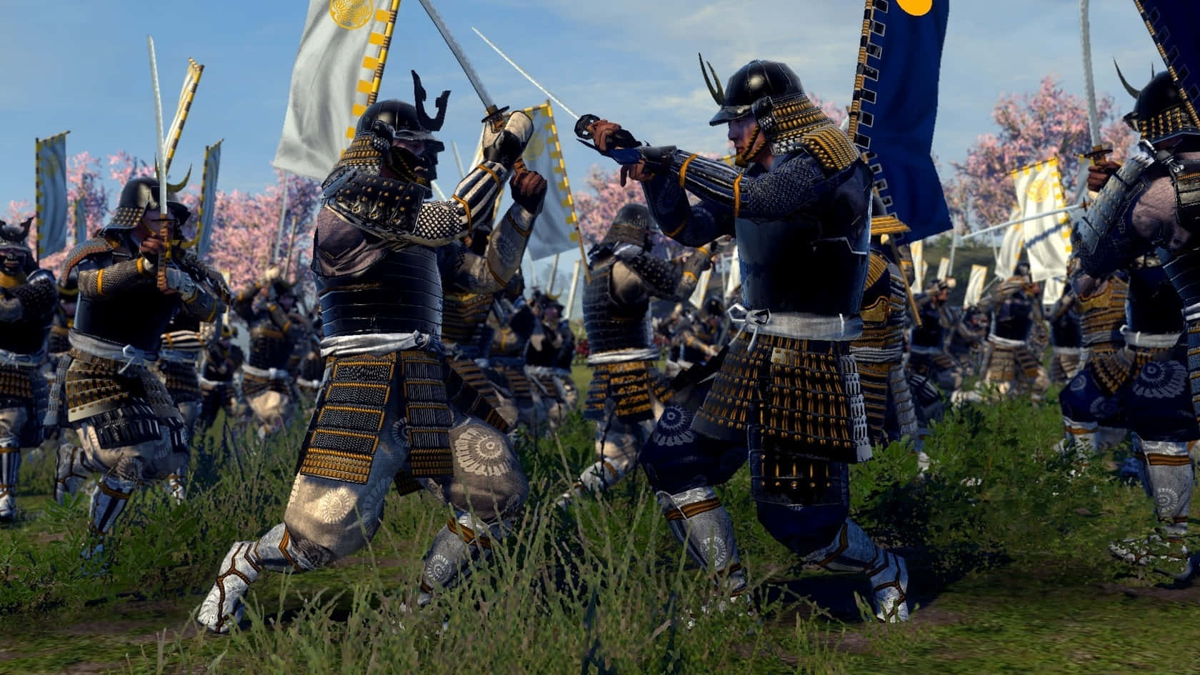 Shogun Total War, samurai, ornate armor, HD Desktop Wallpaper