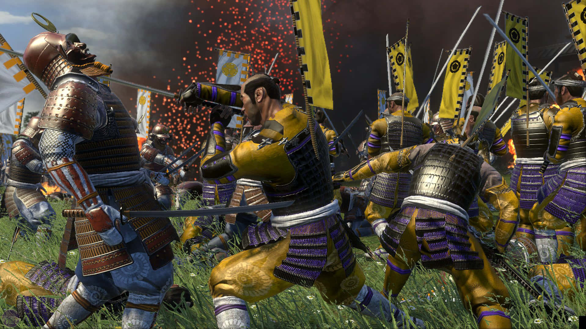 Shogun Total War, samurai warriors, medieval battlefield, HD Desktop Wallpaper
