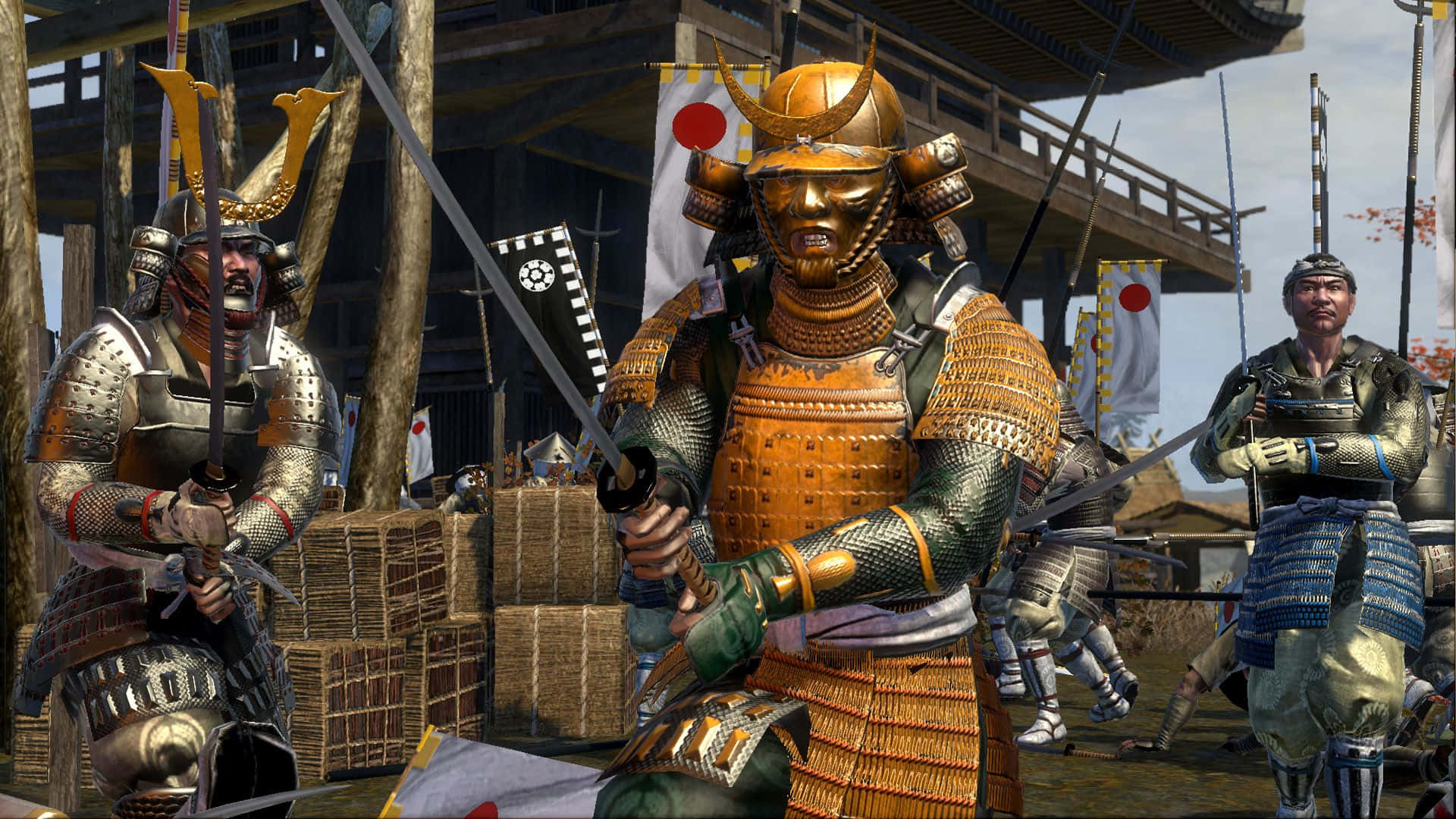 Shogun, 1920 x 1080, samurai warrior, Full HD Desktop Wallpaper
