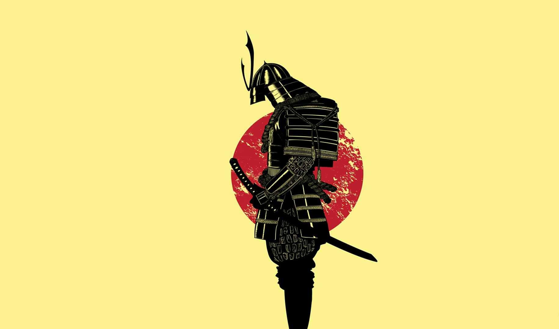 Shogun, samurai warrior, full armor, HD Desktop Wallpaper